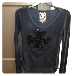 Velvet Stone long sleeve T